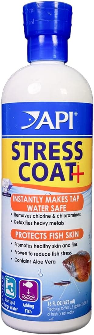 API Stress Coat Aquarium Water Conditioner, 16-Ounce