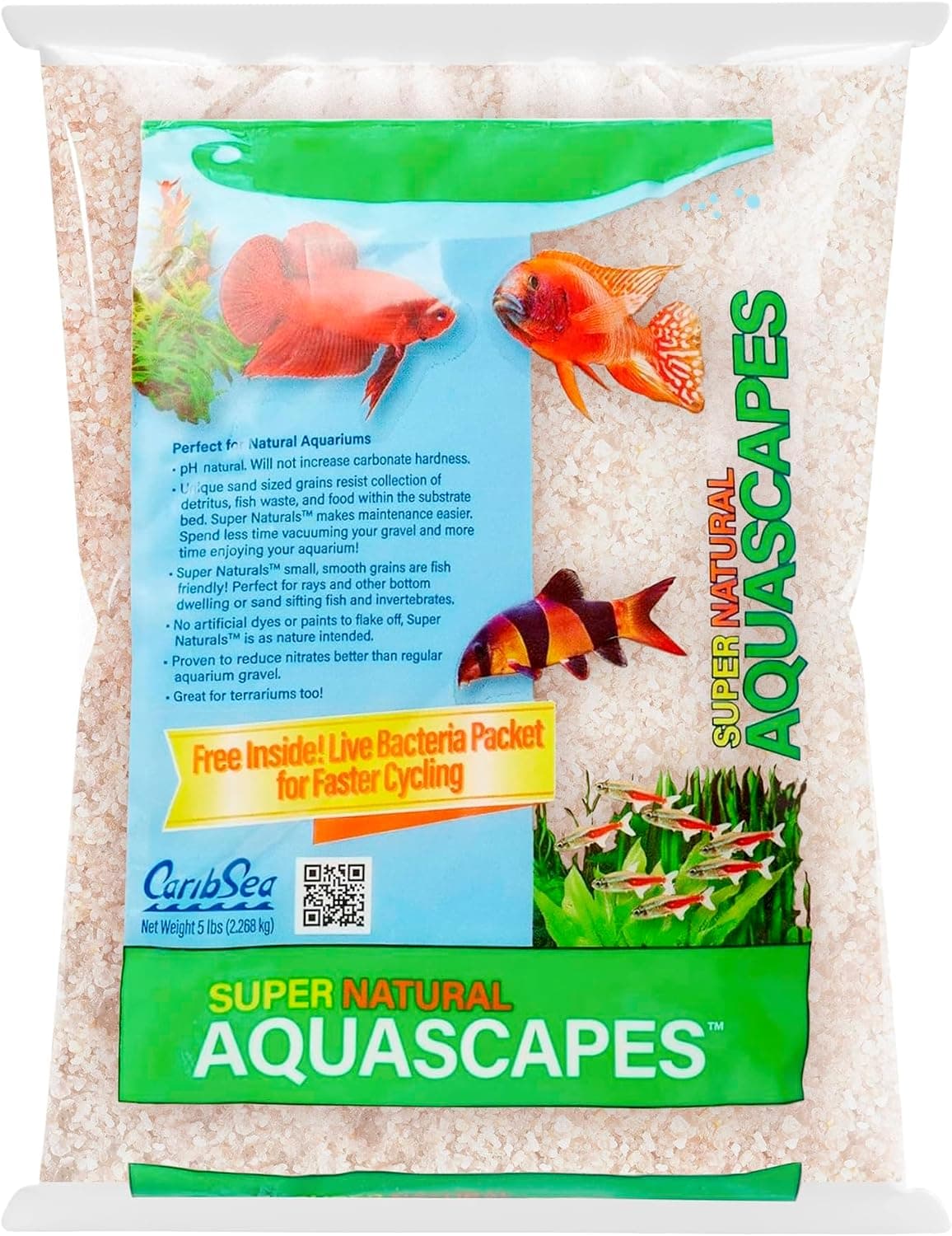 Carib Sea Super Naturals Aquarium Sand - 20 lb - Torpedo Beach