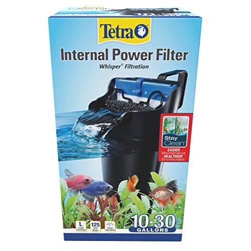 Tetra Whisper 135 GPH Internal Power Filter For Aquariums