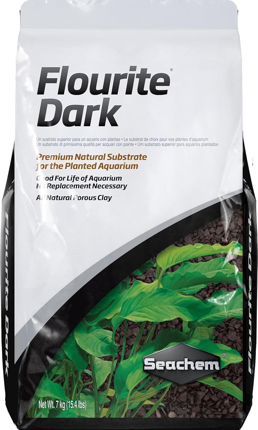 Seachem Flourite Dark, 7 kg / 15.4 lbs