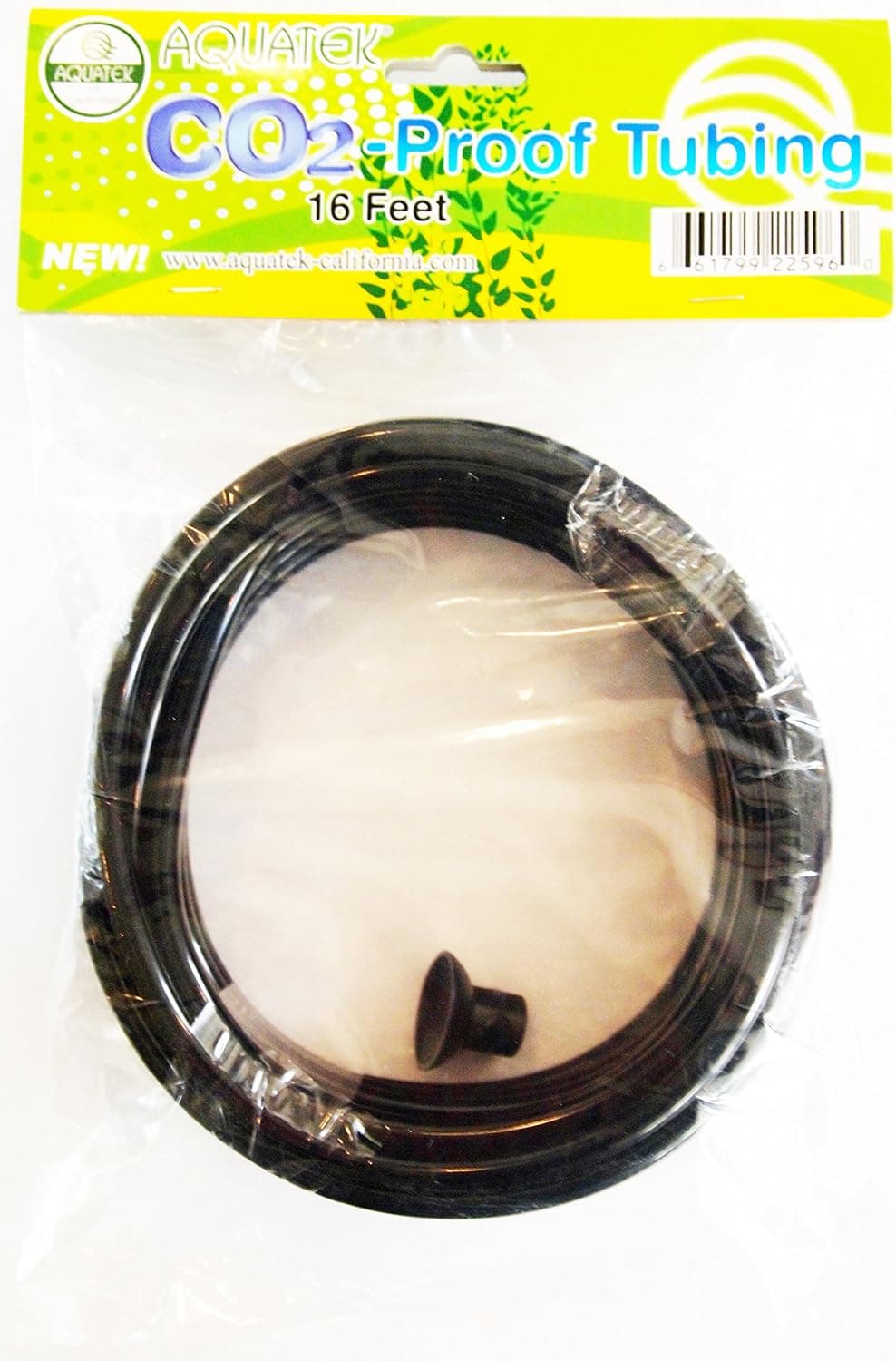 AQUATEK CO2-Proof Tubing 16 Feet with Airline Suction Cup