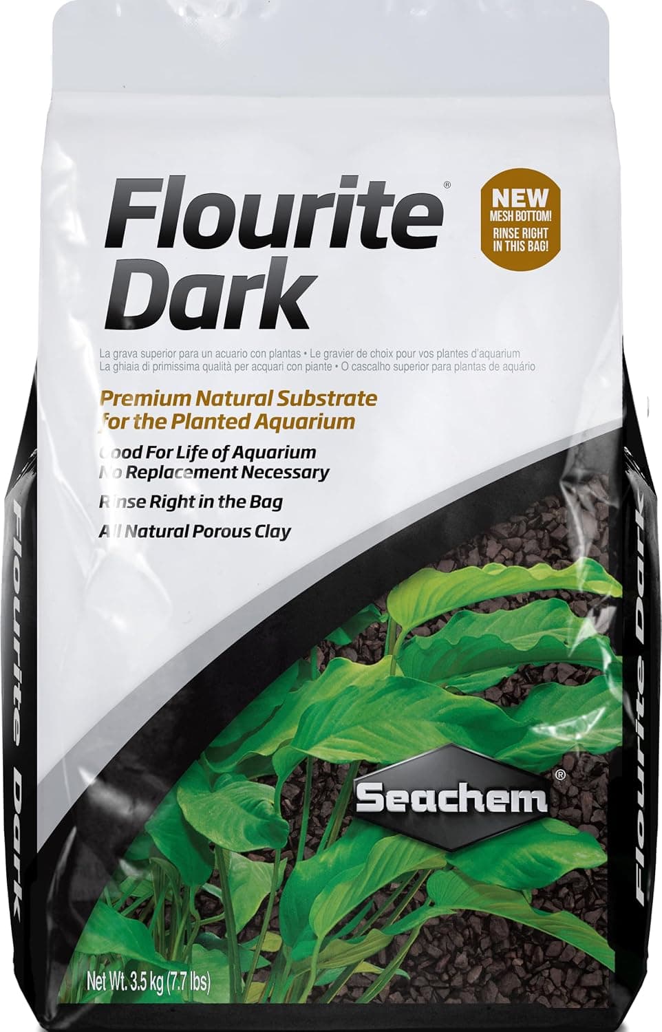 Seachem Flourite Black Dark Gravel Substrate