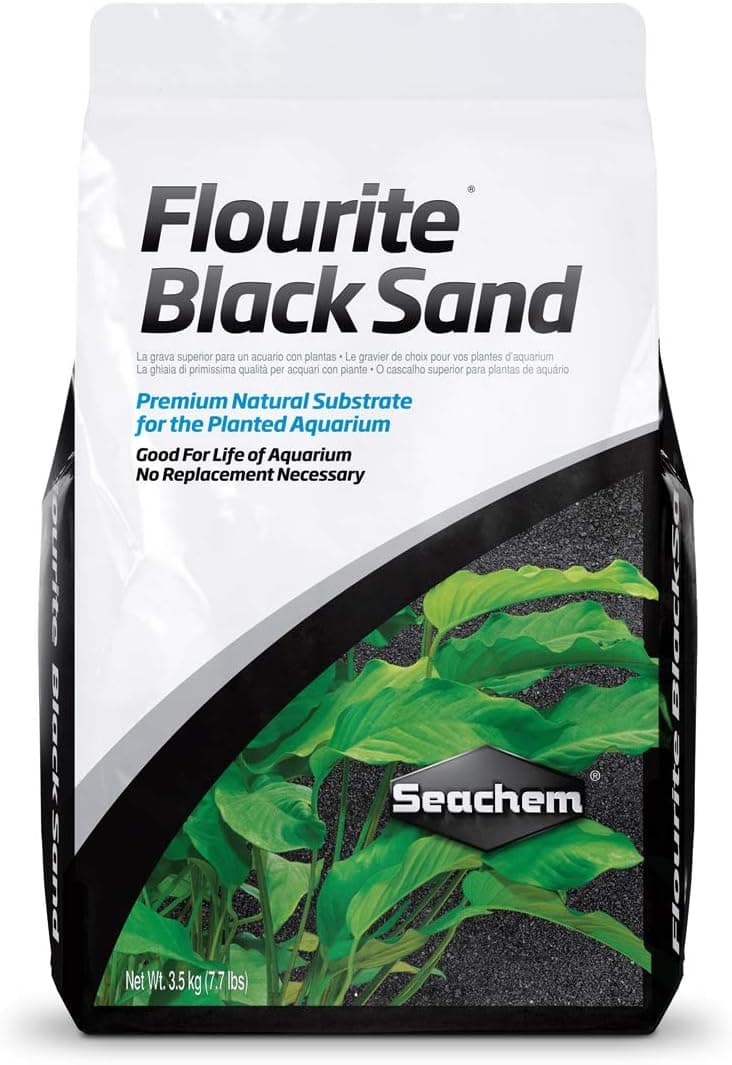 Seachem Flourite Black Sand Substrate, 7.7lb