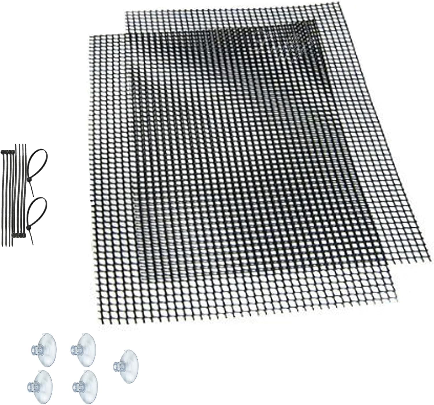 Luffy Decorative Aquatic Moss Wall Wire Mesh Sheets 12x8 Inches