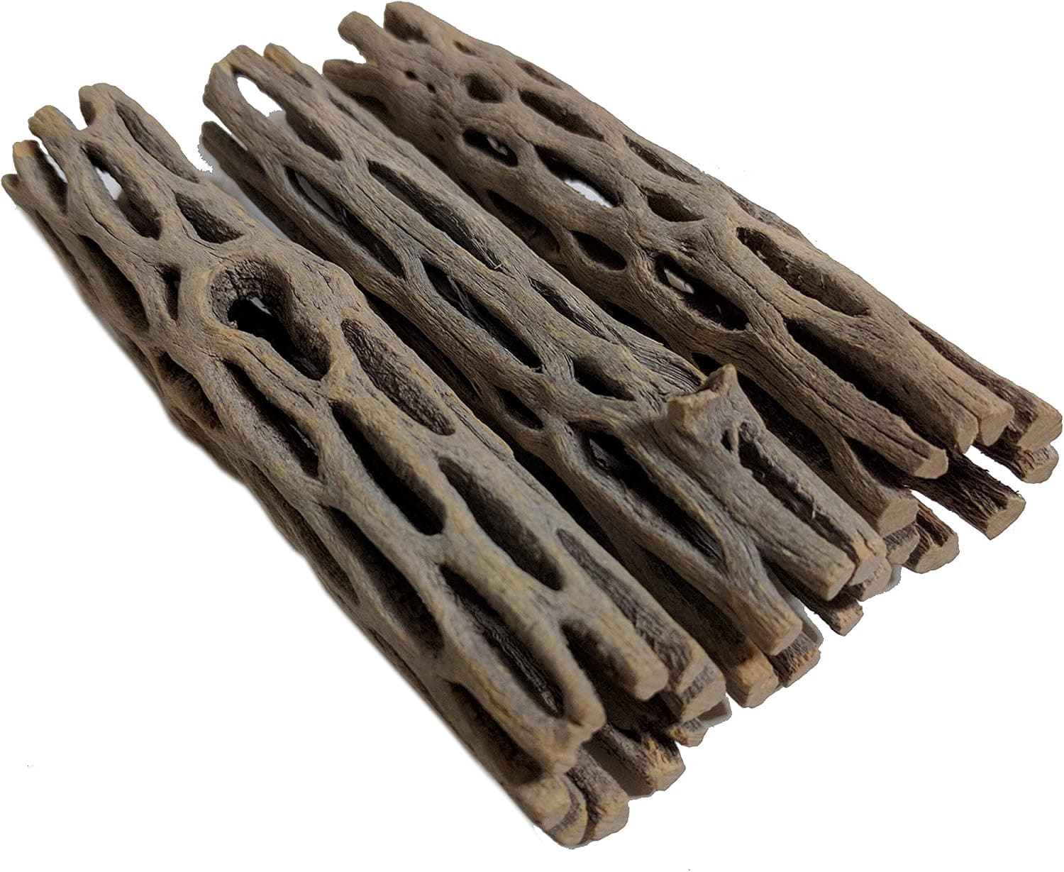 SoShrimp Natural Cholla Wood for Aquarium Shrimp and Fish Tank (4 Inch, 3 Pack)