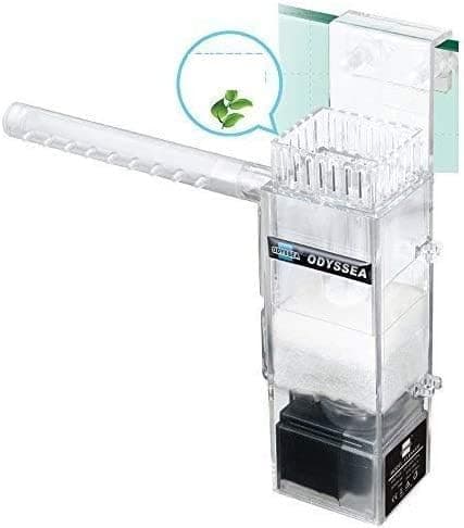 Marine Color Clean 100 Surface Skimmer Aquarium Filter 450L, Internal Pump for Freshwater and Marine Tanks