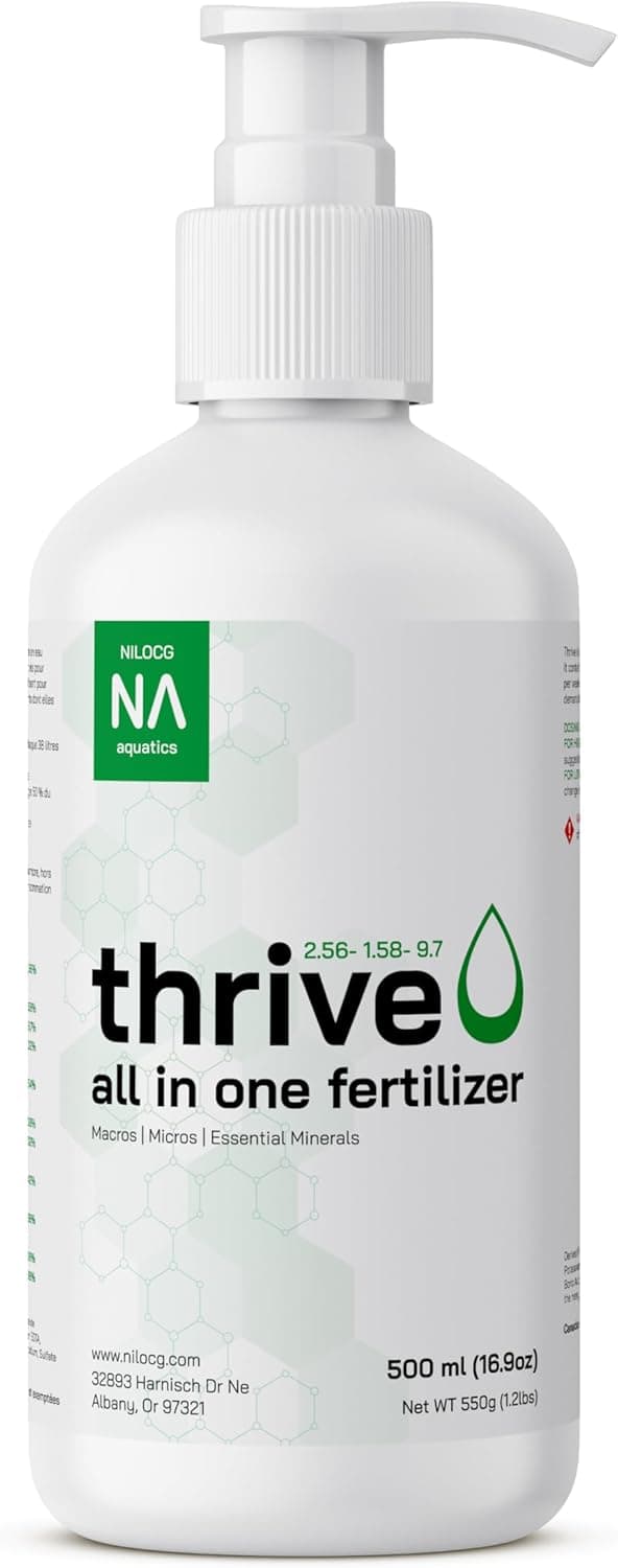 NilocG Aquatics Thrive All in One Planted Aquarium Fertilizer, Concentrated