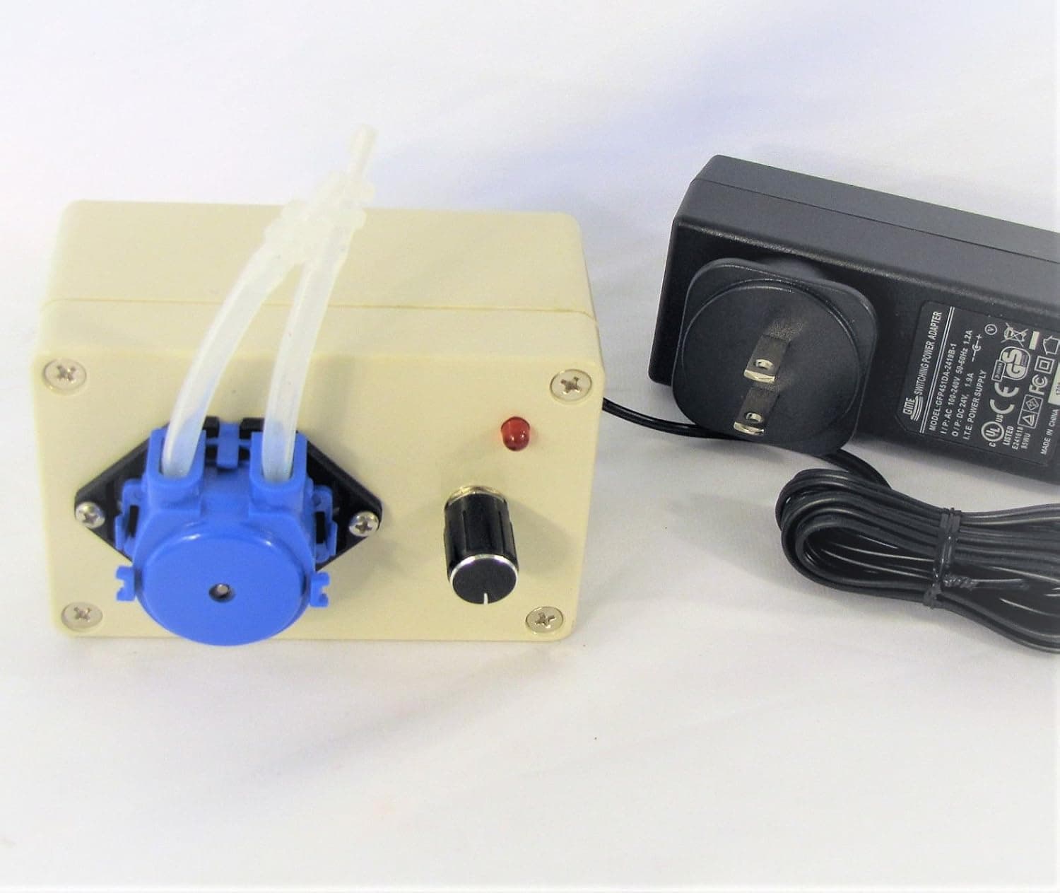 Kamoer Peristaltic Pump, Aquarium Dosing Pump, 24V, With Power Supply