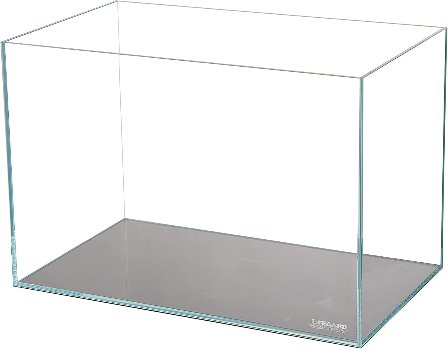 Lifegard Aquatics Low Iron Ultra Clear 10 Gallon Mitered Glass Crystal Aquarium