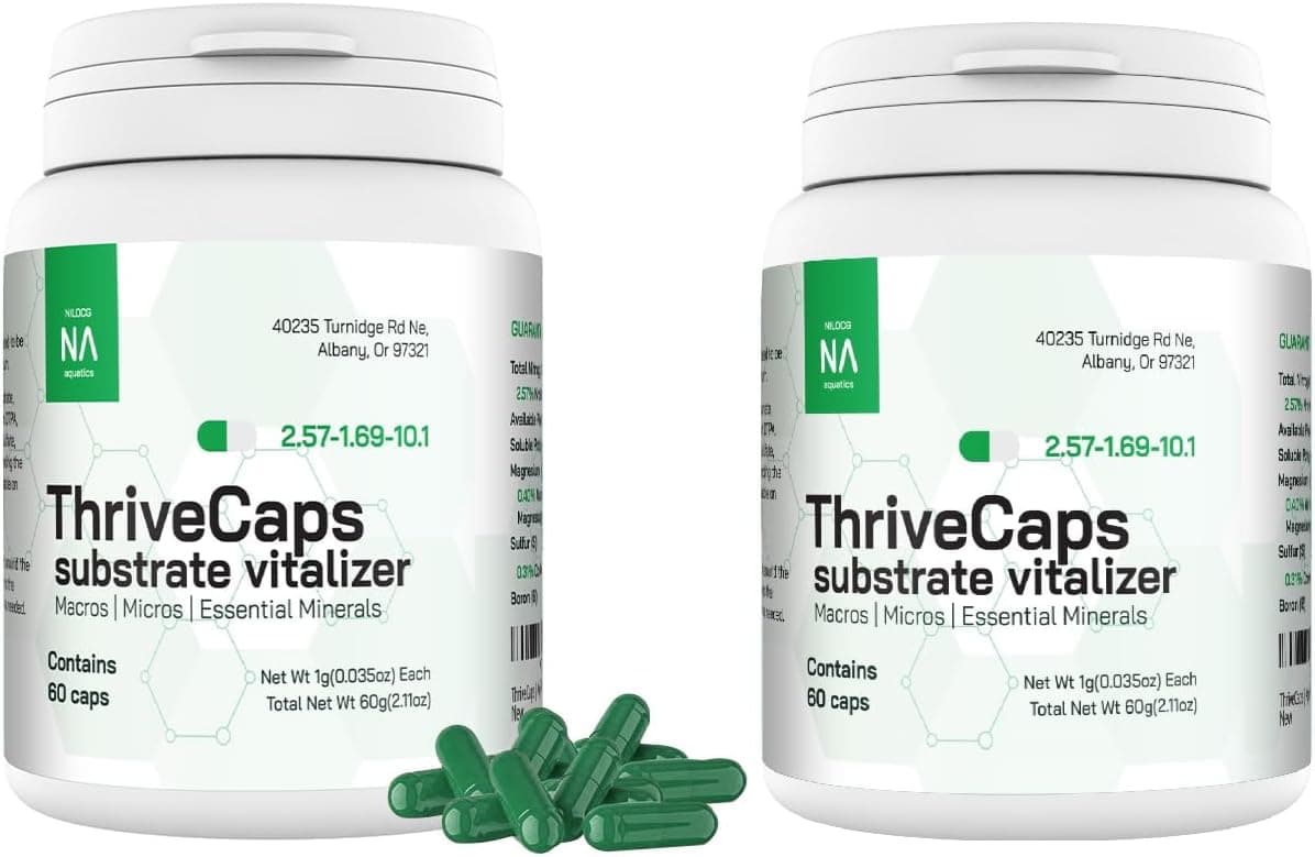 ThriveCaps Aquarium Root Tab/Caps NA Premium 60 Count (2x60ct Jars)
