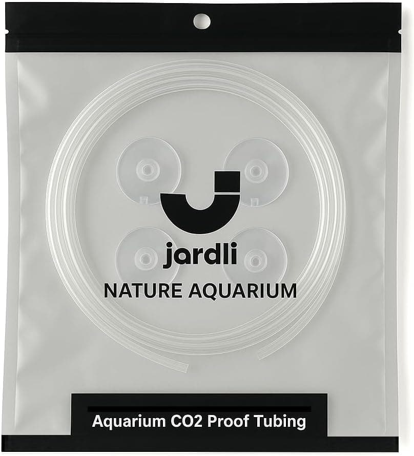 JARDLI Aquarium CO2 Proof Tubing 16 Feet (Clear)