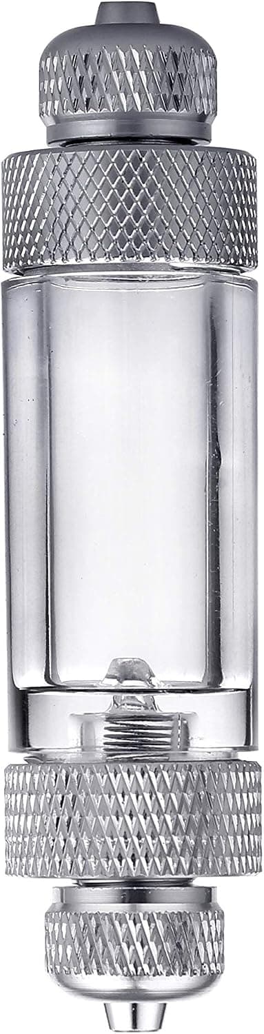 JARDLI Aquarium CO2 Bubble Counter with Check Valve for CO2 Regulator Injection System