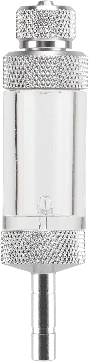 Clscea CO2 Bubble Counter with Check Valve for CO2 Generator Regulator Planted Aquarium