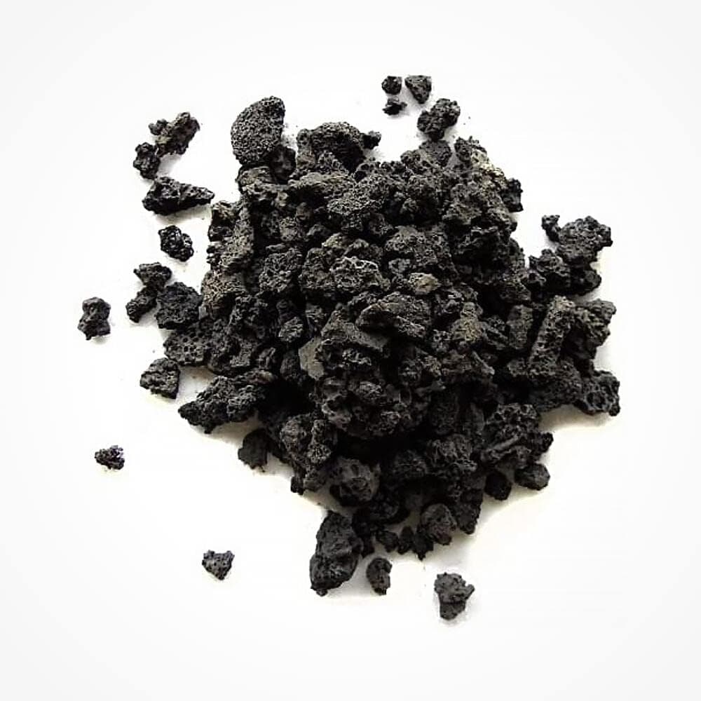 SubstrateSource Crushed Aquarium Lava Gravel, Rock (10 Pounds, Natural Black)