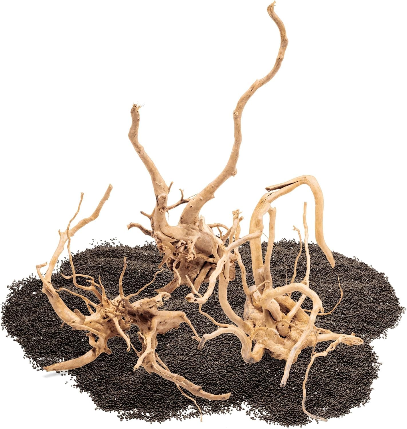 SubstrateSource Natural Aquarium Driftwood Spiderwood (Large) 12-18" 1 Piece
