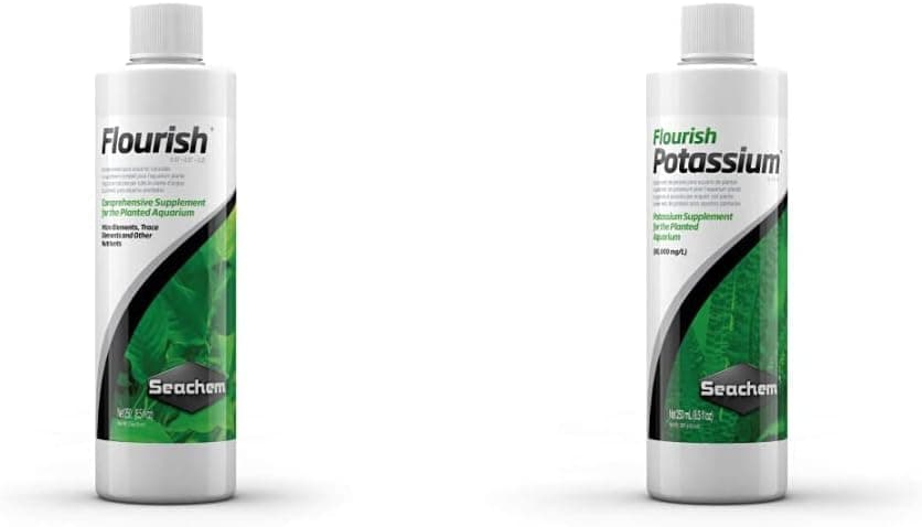 Seachem Flourish 500 ml and Seachem Flourish Potassium 500ml Bundle