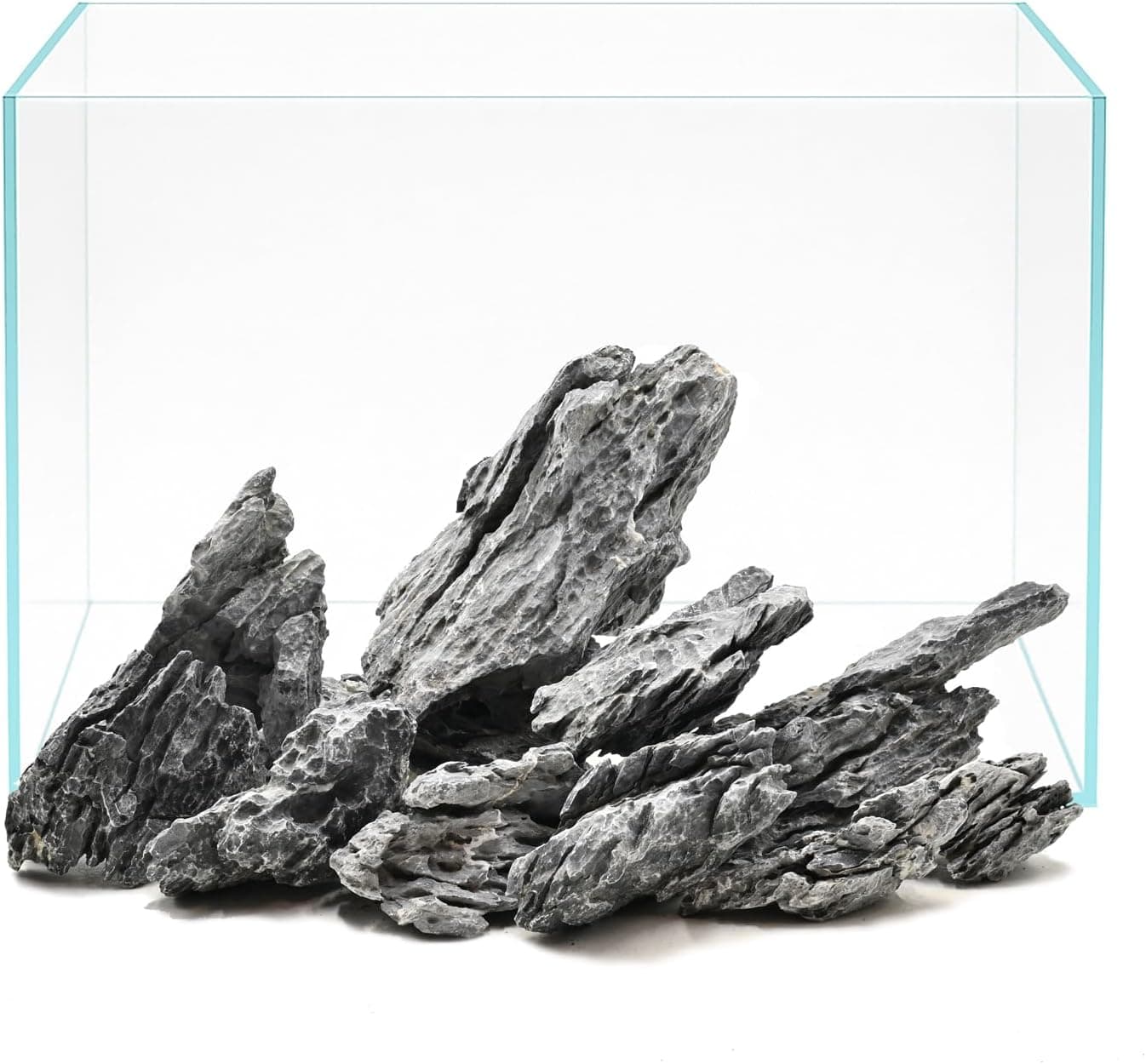 Natural Seiryu Rocks Aquarium Hardscape Rocks 20lb Aquascaping Stones 2-9 Inches