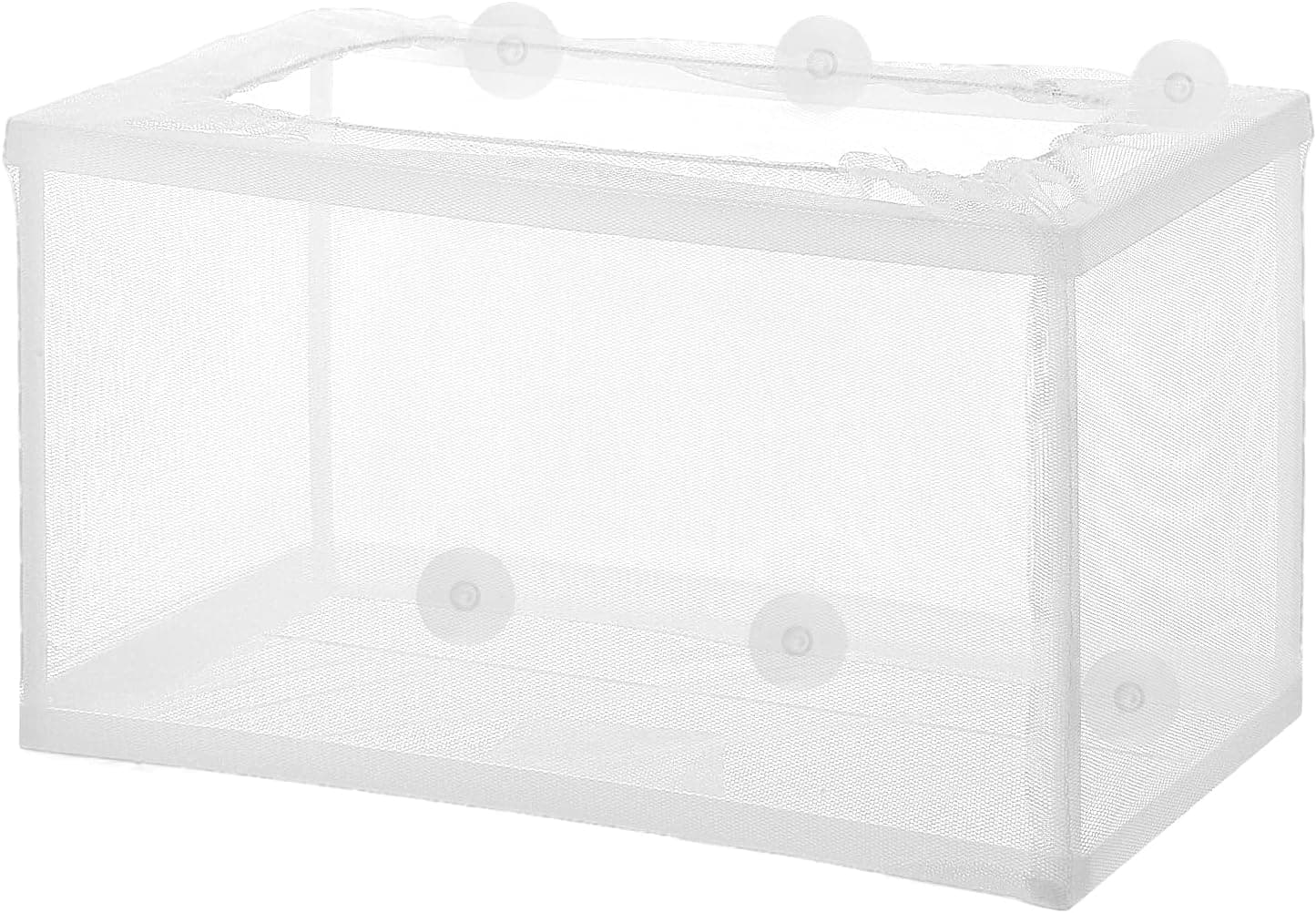 Fish Tank Breeder Net, Hatchery Isolation Separation Net with Suction Cup