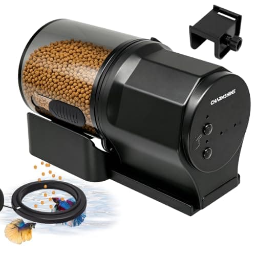 Automatic Fish Feeder for Aquarium One-Touch Easy Setup with 8/12/24 Timers